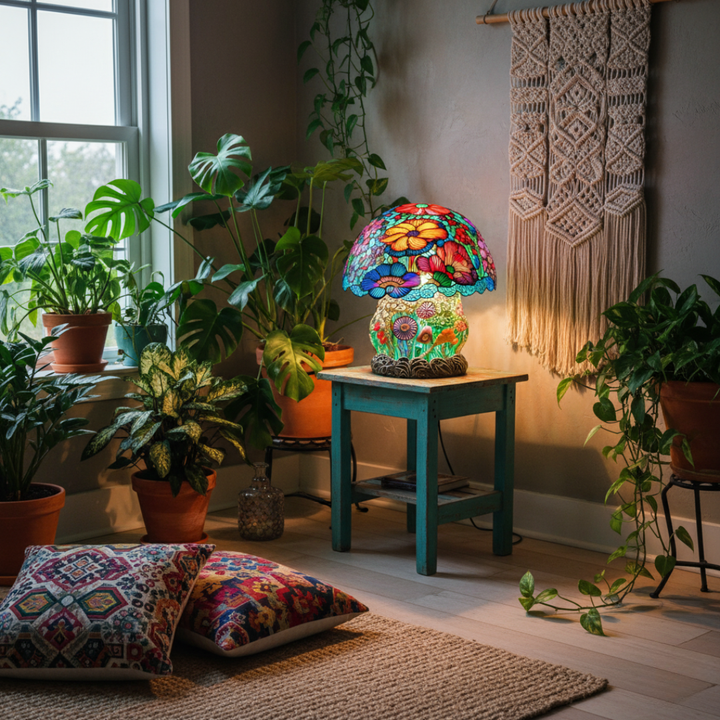 Lampa Champignon Givrée