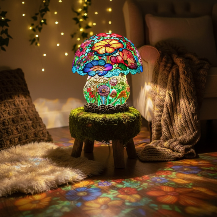 Lampa Champignon Givrée