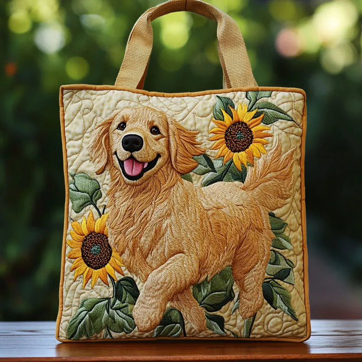 Ručne vyrobená taška - Zlatý retriever