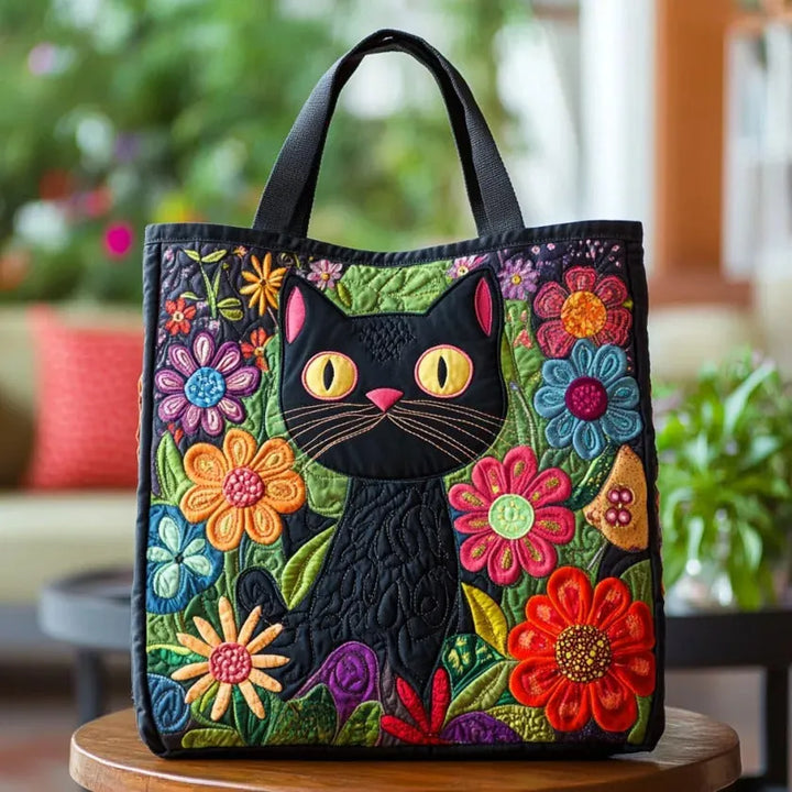 Padded Bag - Čarovná Čierna Mačka