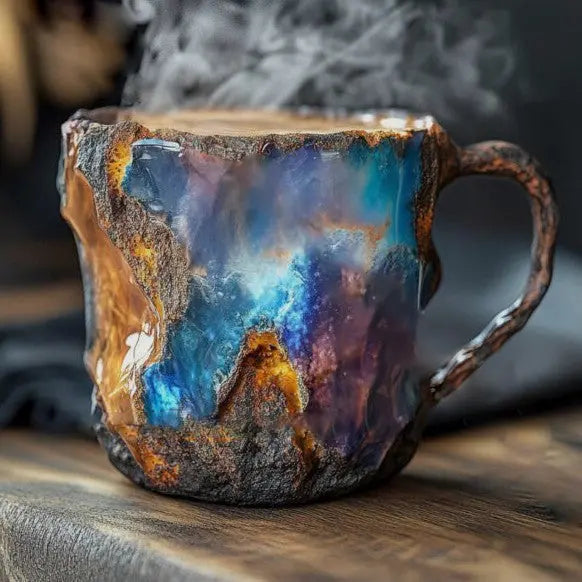 Keramické hrnčeky infúzované kryštálmi