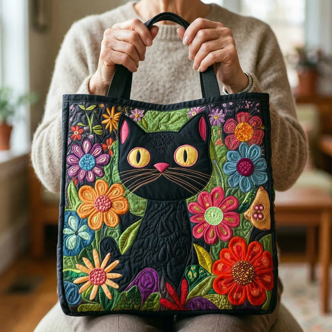 Padded Bag - Čarovná Čierna Mačka